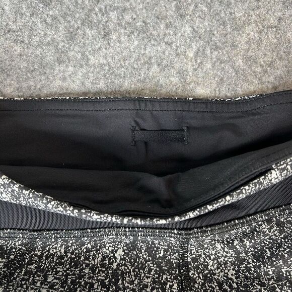 Lululemon Leggings Women’s 10 Run Inspire Tight II Mesh Black White Mesh Running - Picture 11 of 11